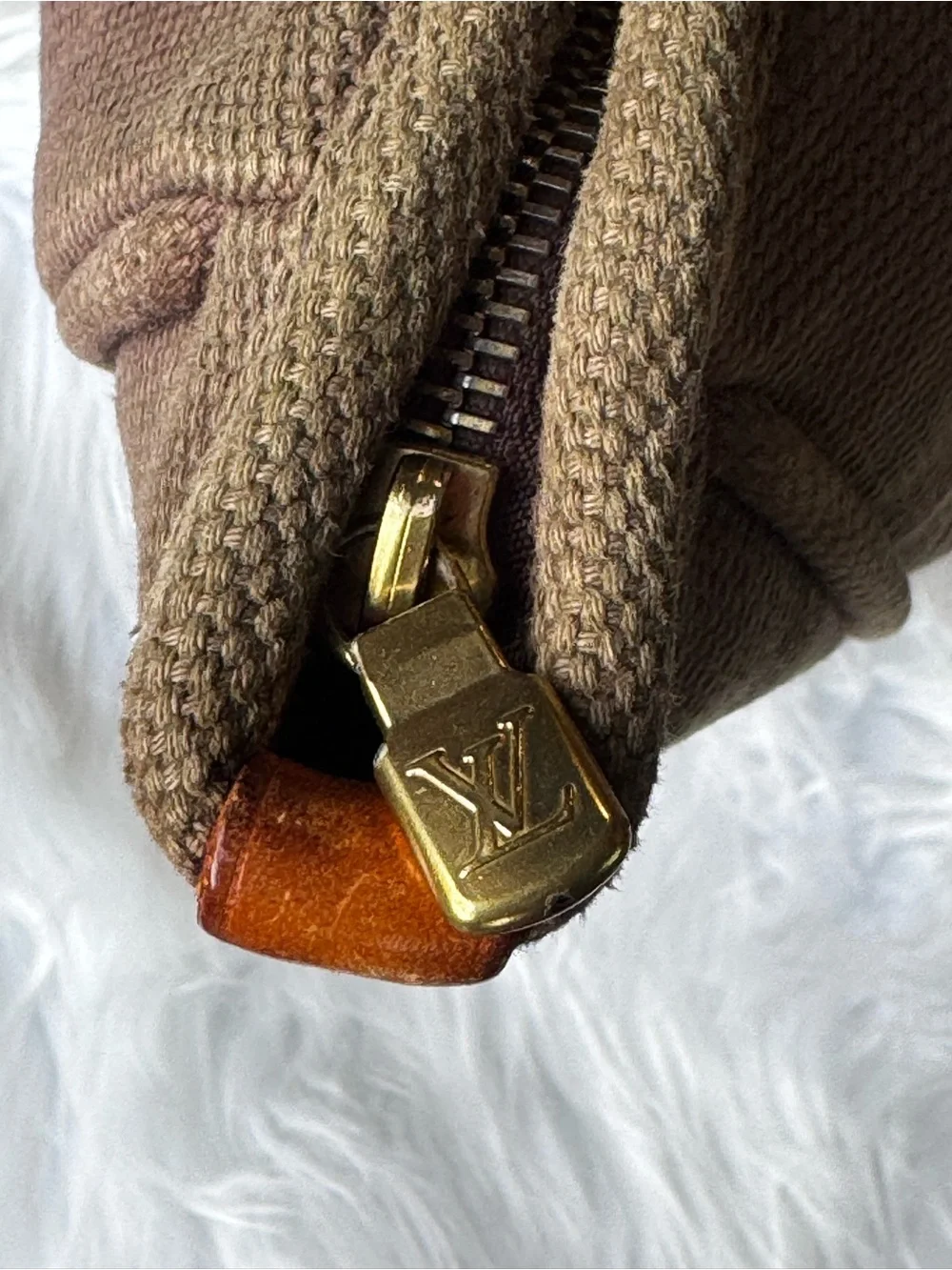 Louis Vuitton Antigua Cabas Brun Canvas Inventeur Tote GM (Grand Modèle - Large)